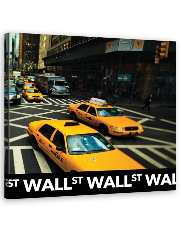 Dekoratives Leinwandbild - Städte und Architektur - farbig | Feeby