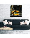 Nowy Jork taxi pop art - Obraz ścienny do sypialni | FEEBY