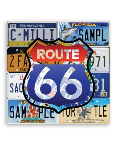 Leinwandbild - Mit Bildunterschriften - Farbig | Feeby