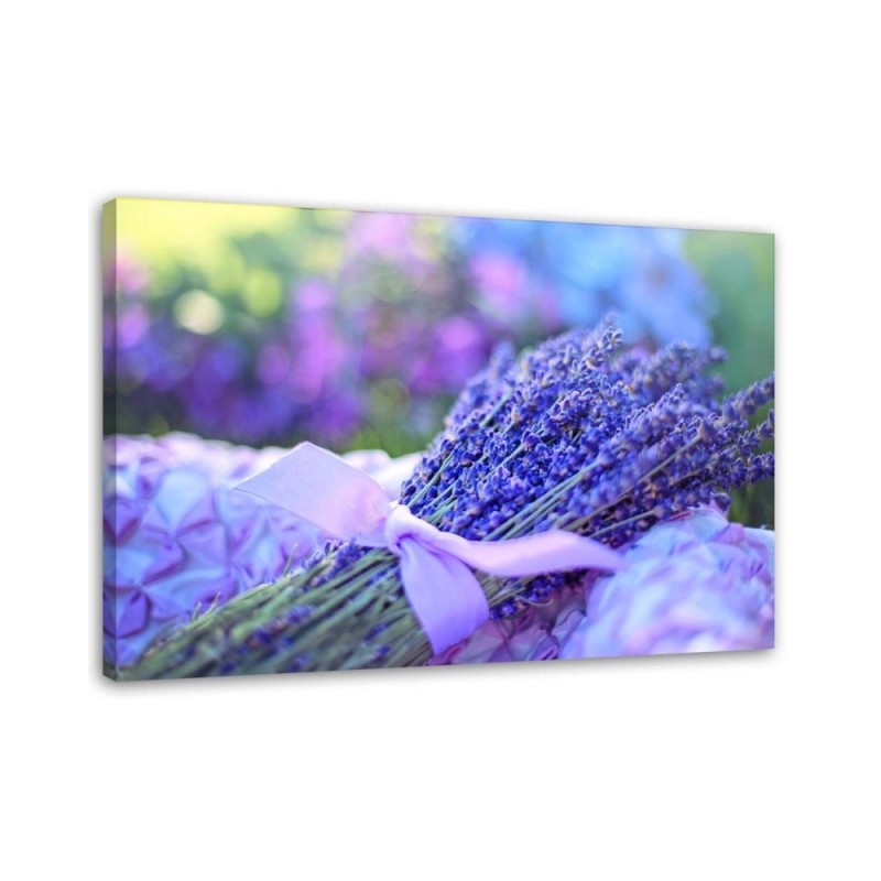 Leinwandbild - Lavendelblüte | Feeby