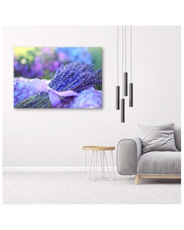 Leinwandbild - Lavendelblüte | Feeby