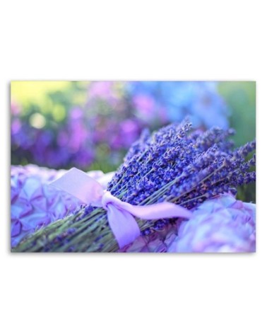 Leinwandbild - Lavendelblüte | Feeby