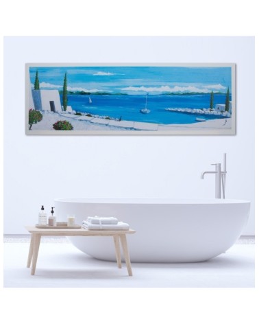 Modernes Wandbild - Schöne Aussicht auf die Bucht | Feeby