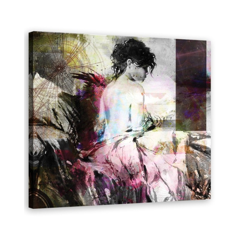 Leinwandbild - Menschen - Rosa | Feeby