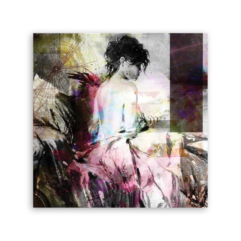 Leinwandbild - Menschen - Rosa | Feeby