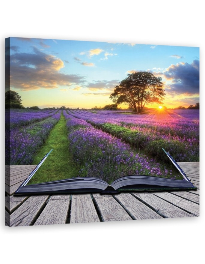 Leinwanddruck - Landschaften - Lila | Feeby