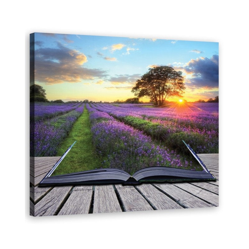 Leinwanddruck - Landschaften - Lila | Feeby