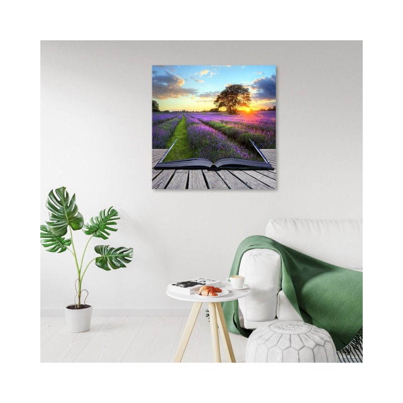 Leinwanddruck - Landschaften - Lila | Feeby