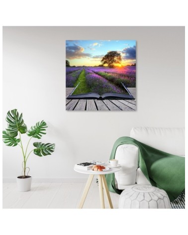 Leinwanddruck - Landschaften - Lila | Feeby