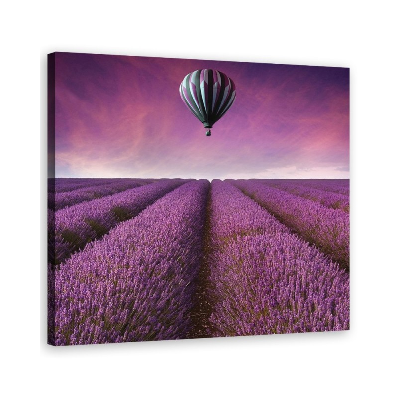 Dekoratives Leinwandbild - Landschaften - Lila | Feeby