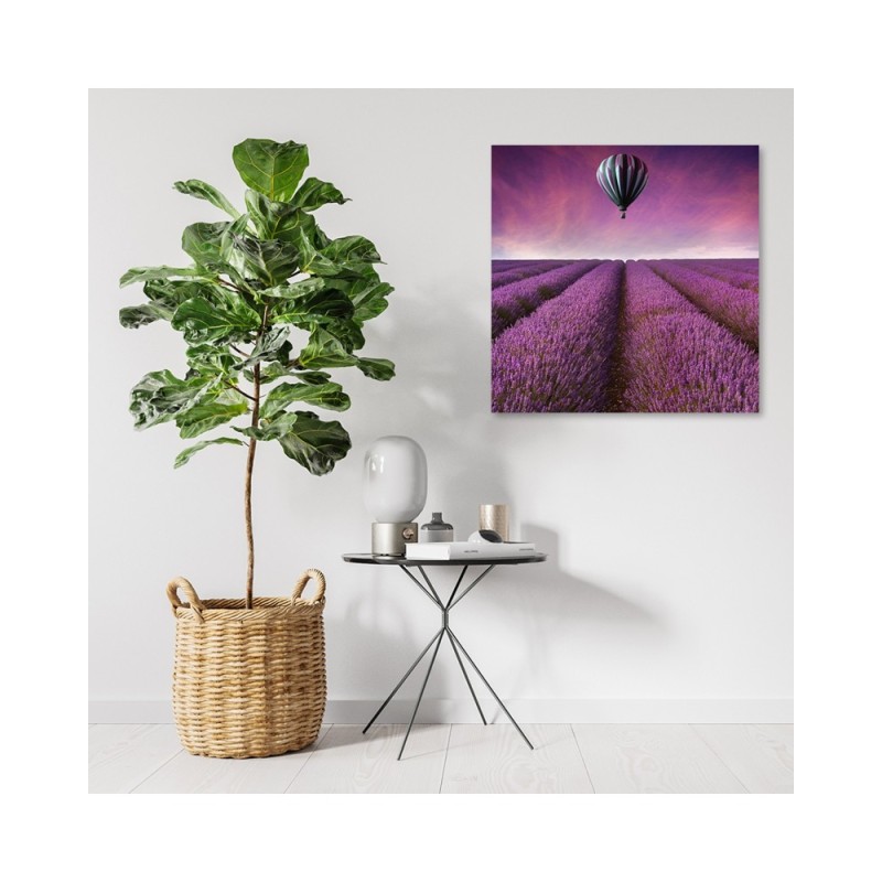 Dekoratives Leinwandbild - Landschaften - Lila | Feeby