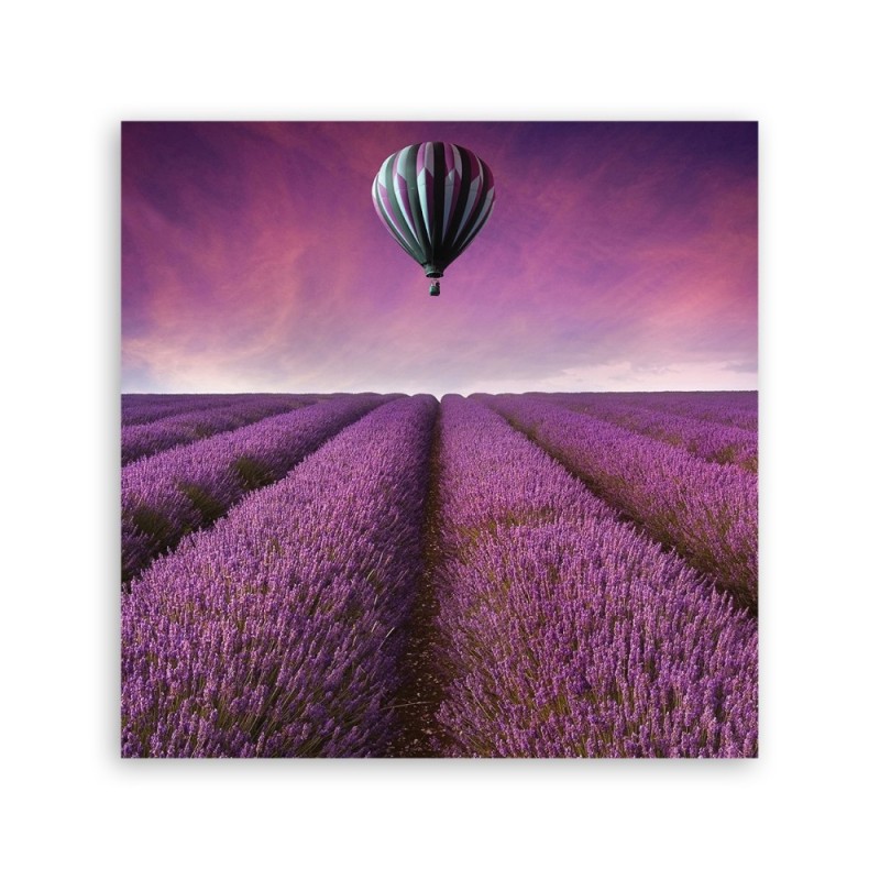 Dekoratives Leinwandbild - Landschaften - Lila | Feeby