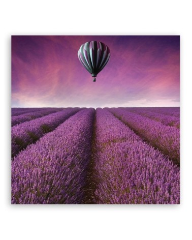 Dekoratives Leinwandbild - Landschaften - Lila | Feeby