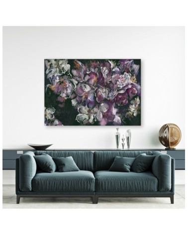 Modernes Wandbild - Iris Blume | Feeby
