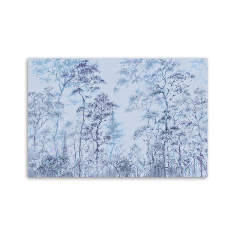 Modernes Wandbild - Hohe dünne Bäume | Feeby