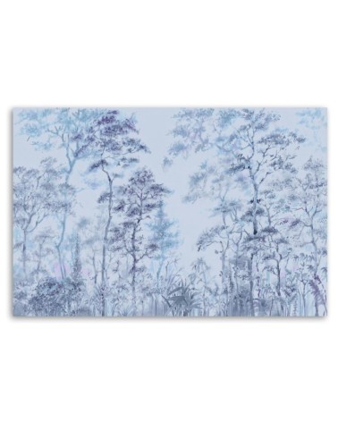 Modernes Wandbild - Hohe dünne Bäume | Feeby