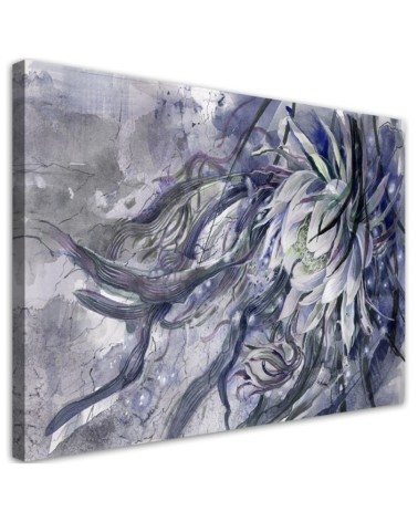 Lotus flower nature - Canvas wall painting | FEEBY