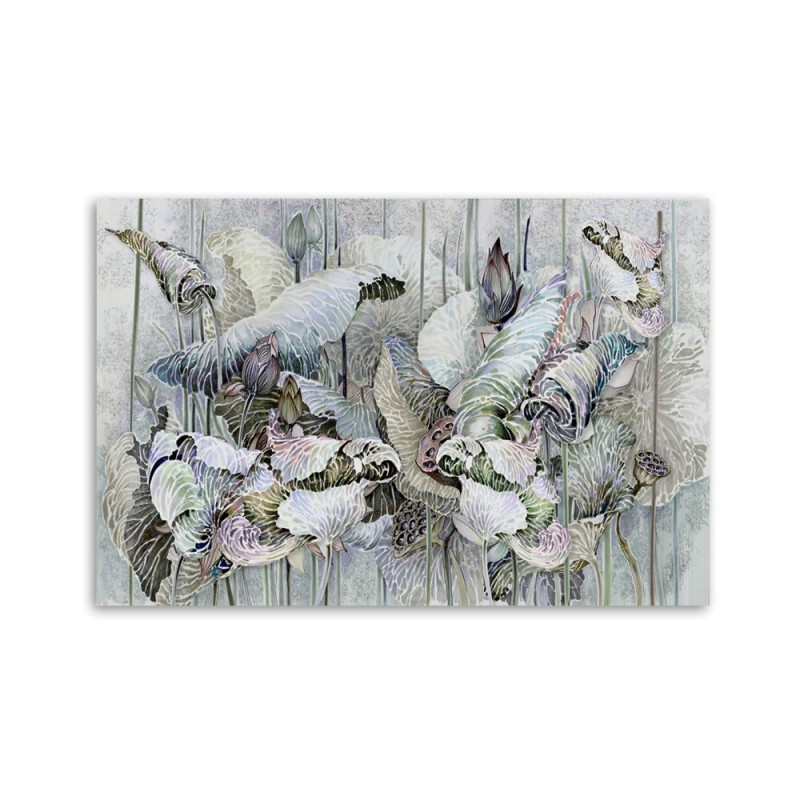 Leinwandbild - Saint Lotos Blumen | Feeby