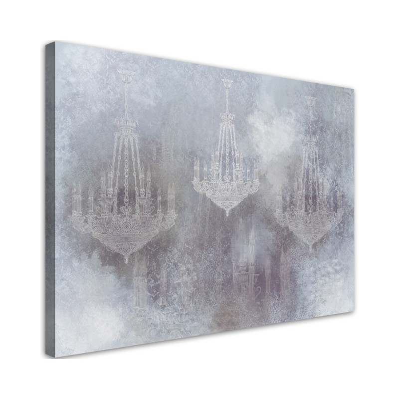 Leinwandbild - Kronleuchter | Feeby