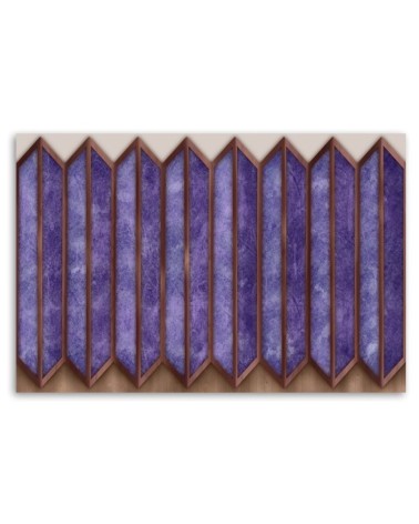 Leinwandbild modern - Buntes 3D -Fenster | Feeby