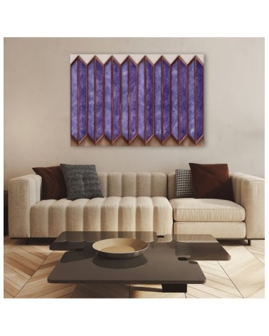 Leinwandbild modern - Buntes 3D -Fenster | Feeby