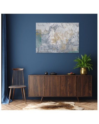 Leinwanddruck - Vögel auf einem Hintergrund 3D | Feeby