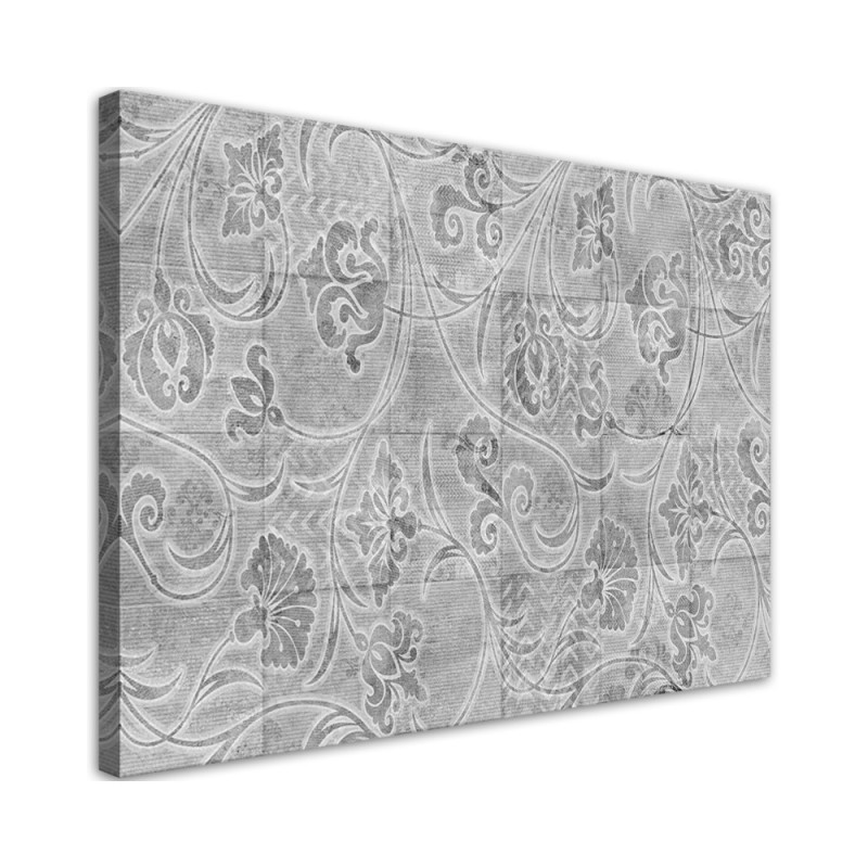 Bild auf Leinwand - Graue Fliesen | Feeby