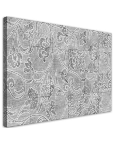 Grey tiles - Canvas prints for the living room | FEEBY