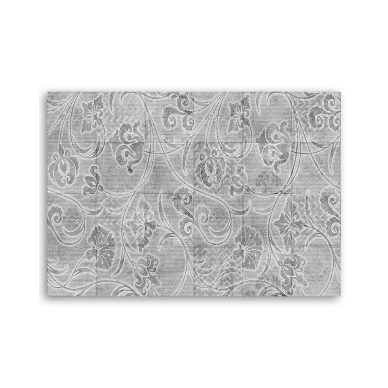 Bild auf Leinwand - Graue Fliesen | Feeby