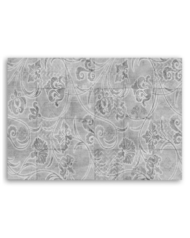 Bild auf Leinwand - Graue Fliesen | Feeby