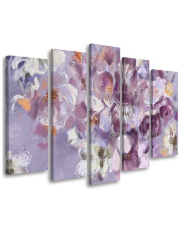 Iris flower - Painting for the living room | FEEBY