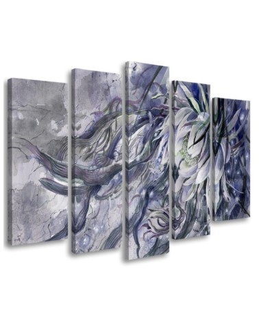 Modern painting for bedroom - Flower of the queen of the night | FEEBY