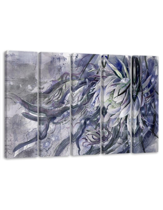 Bild auf Leinwand - Blume der Königin der Nacht | Feeby