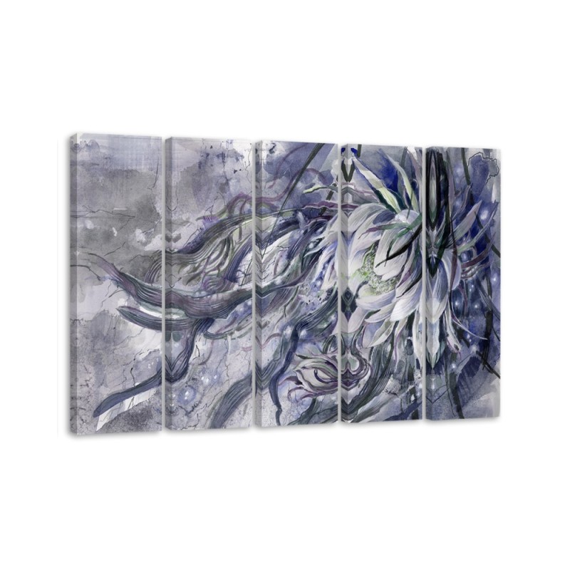 Bild auf Leinwand - Blume der Königin der Nacht | Feeby