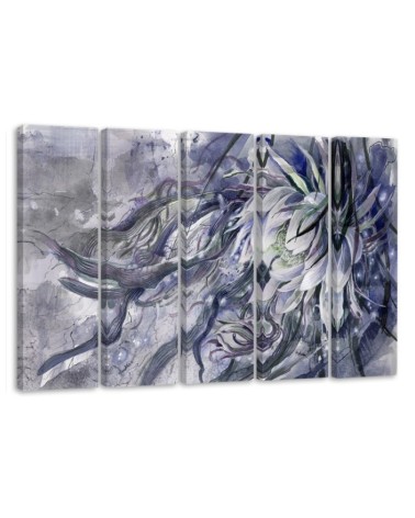 Wall art painting - Queen of the night flower | FEEBY