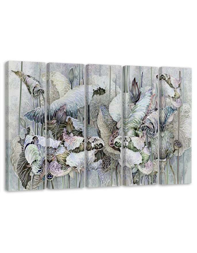 Bild auf Leinwand - Saint Lotos Blumen | Feeby