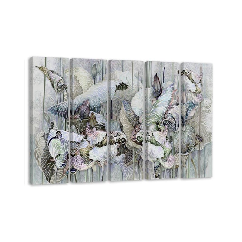 Bild auf Leinwand - Saint Lotos Blumen | Feeby