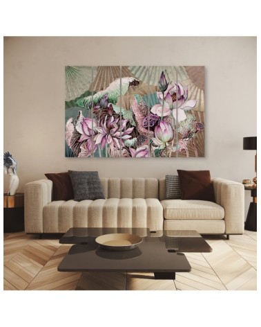 Bild auf Leinwand - Heilige Lotos und Fanter | Feeby