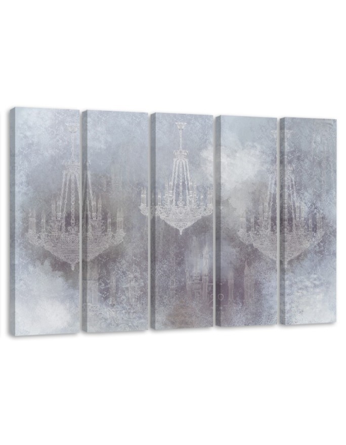 Bild auf Leinwand - Kronleuchter | Feeby