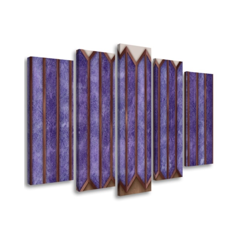 Leinwandbild - Buntes 3D -Fenster | Feeby