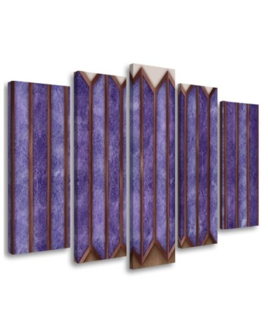 Leinwandbild - Buntes 3D -Fenster | Feeby