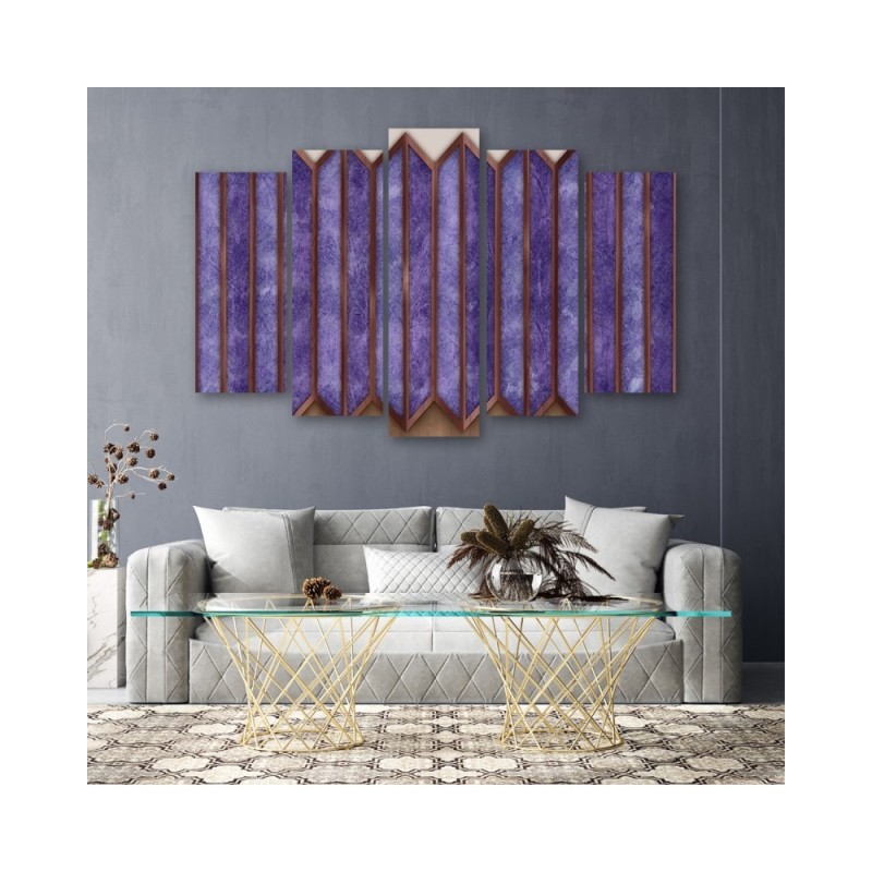 Leinwandbild - Buntes 3D -Fenster | Feeby