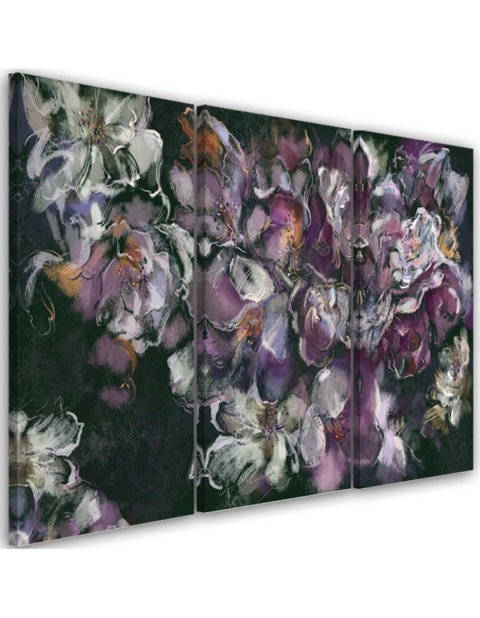 Irys kwiat - Obraz do salonu canvas | FEEBY