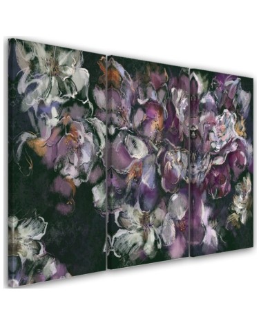 Irys kwiat - Obraz do salonu canvas | FEEBY