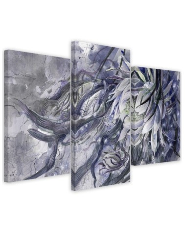 Canvas print for the living room - Flower of the queen of the night | FEEBY