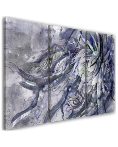 Living room Canvas painting - Queen of the night flower | FEEBY
