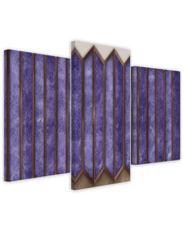 Modern painting for living room - Colourful 3D windows | FEEBY