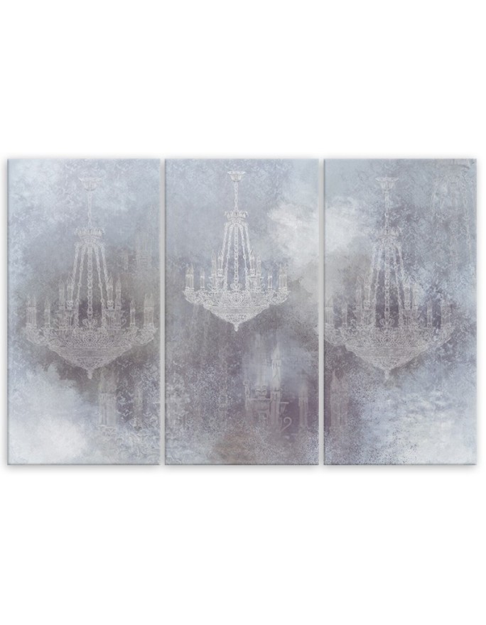 Chandeliers - Picture on Canvas for the bedroom | FEEBY