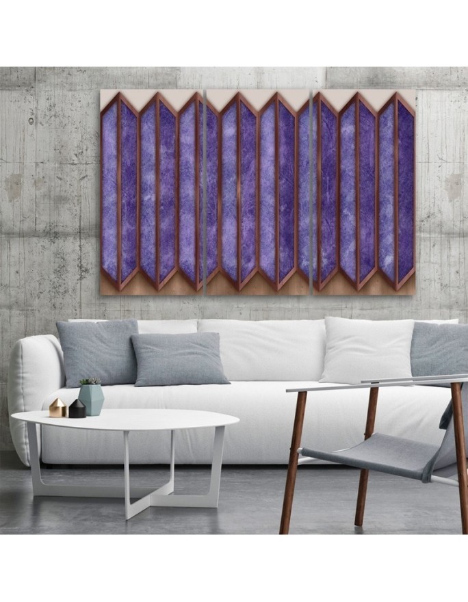 3D colourful windows - 3D painting for living room | FEEBY