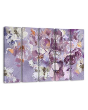 Iris flower - Modern wall painting | FEEBY